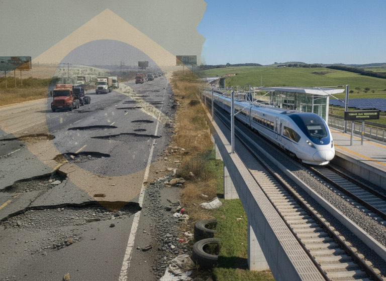 ferrovias x rodovias